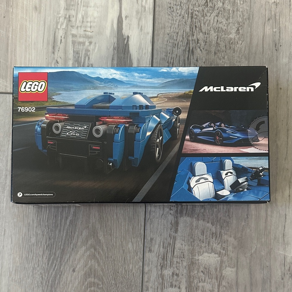NEW Retired LEGO Speed Champions McLaren Elva in Blue 76902 - Picture 3 of 7